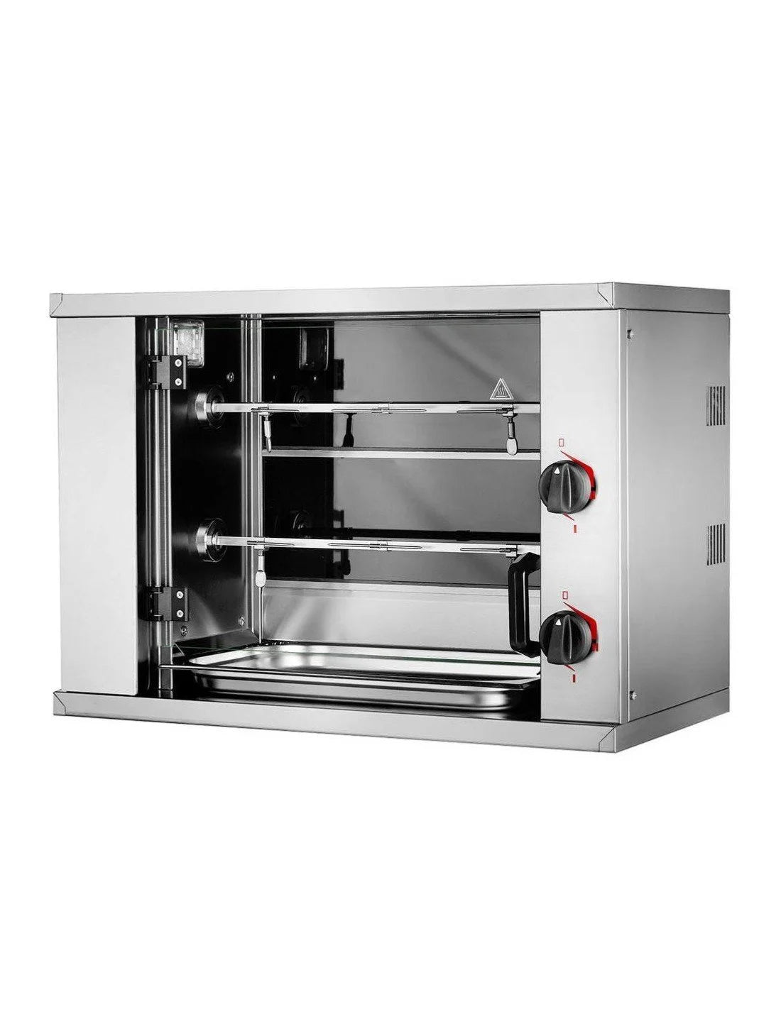 Mini elektrischer Bräter - 2 Spieße - 6 Hühner | GGM