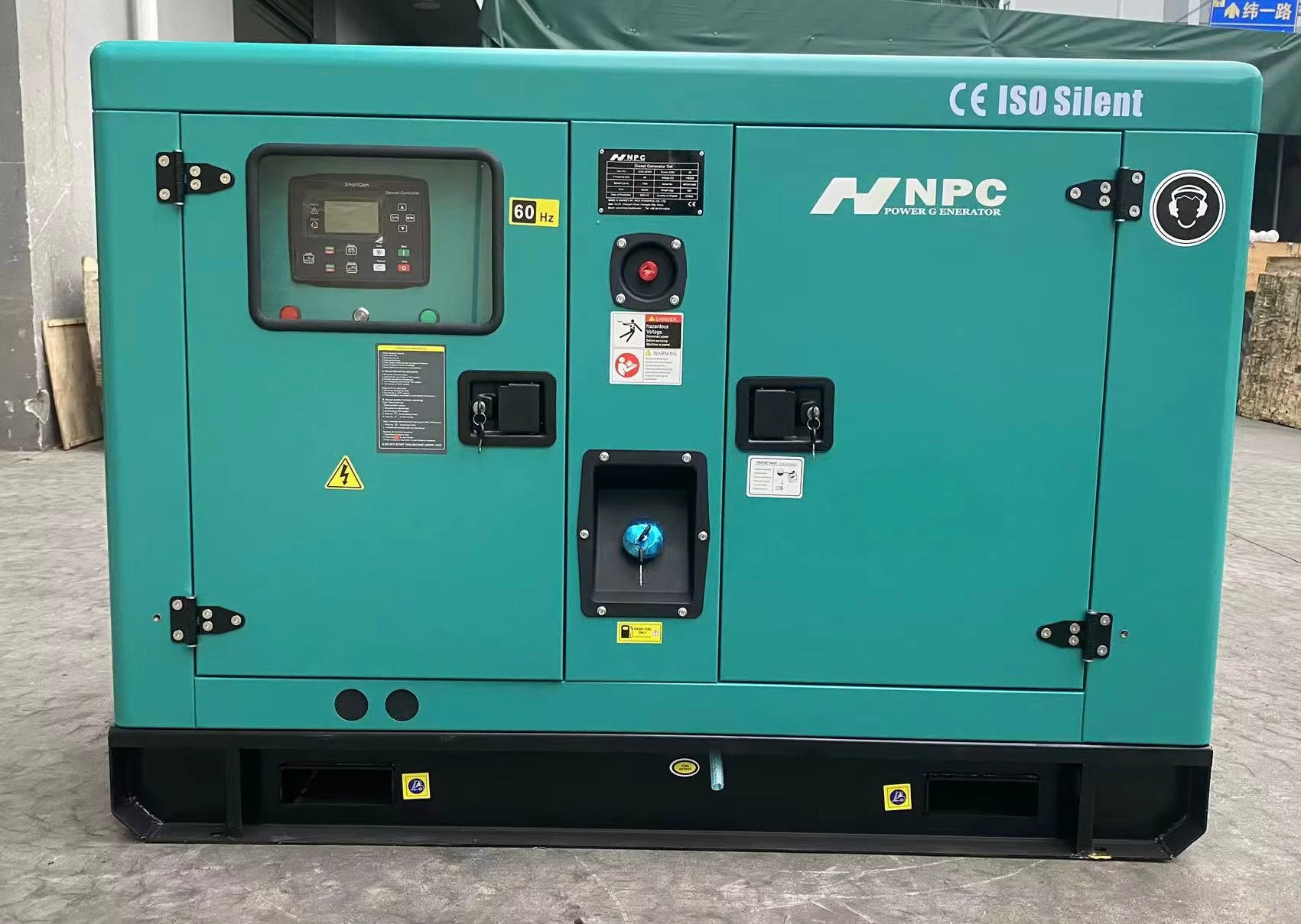 Tragbare wassergekühlte, geräuscharme Dieselgeneratoren mit 15 kW, 20 kW, 25 kW, 30 kW, 50 kW – wettbewerbsfähiger Preis