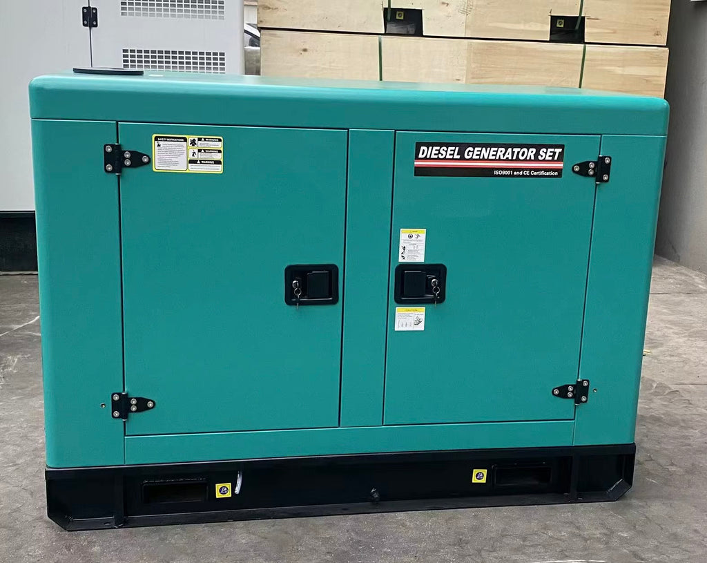 Tragbare wassergekühlte, geräuscharme Dieselgeneratoren mit 15 kW, 20 kW, 25 kW, 30 kW, 50 kW – wettbewerbsfähiger Preis