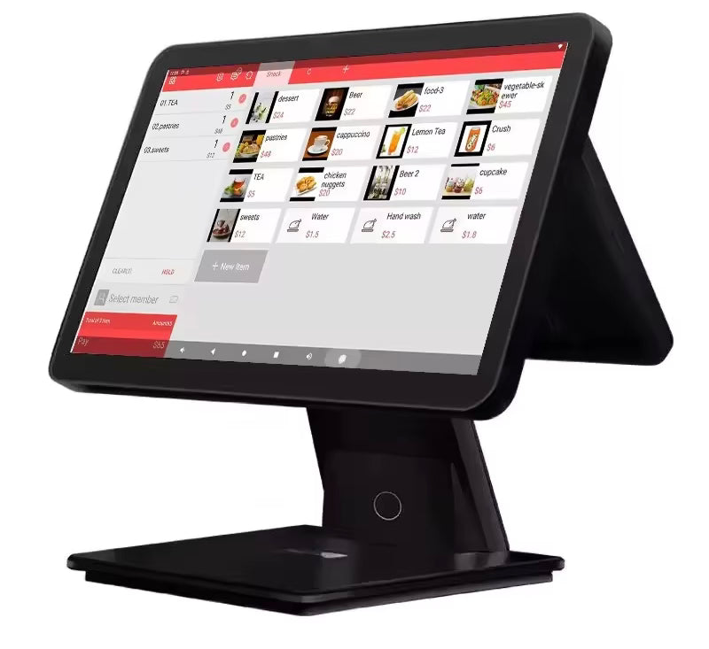 Android 11 All-in-One POS-System, Rechnungsdrucker für Restaurants und Einzelhandel, Touchscreen-Kassenterminal, Registrierkasse