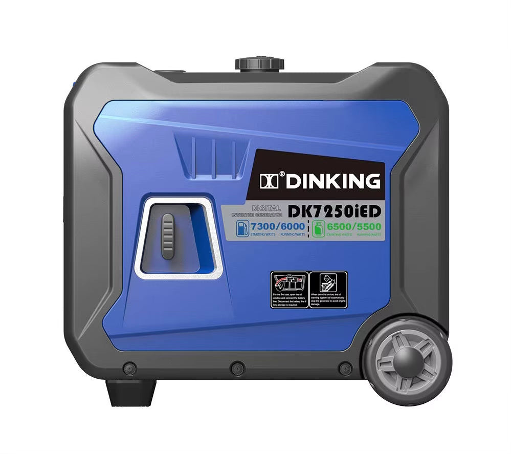 Dinking DK7250ied Dual Fuel Power Generatoren Großhandel, LPG Generatoren, Super Silent Portable Inverter Generatoren, 5500 Watt