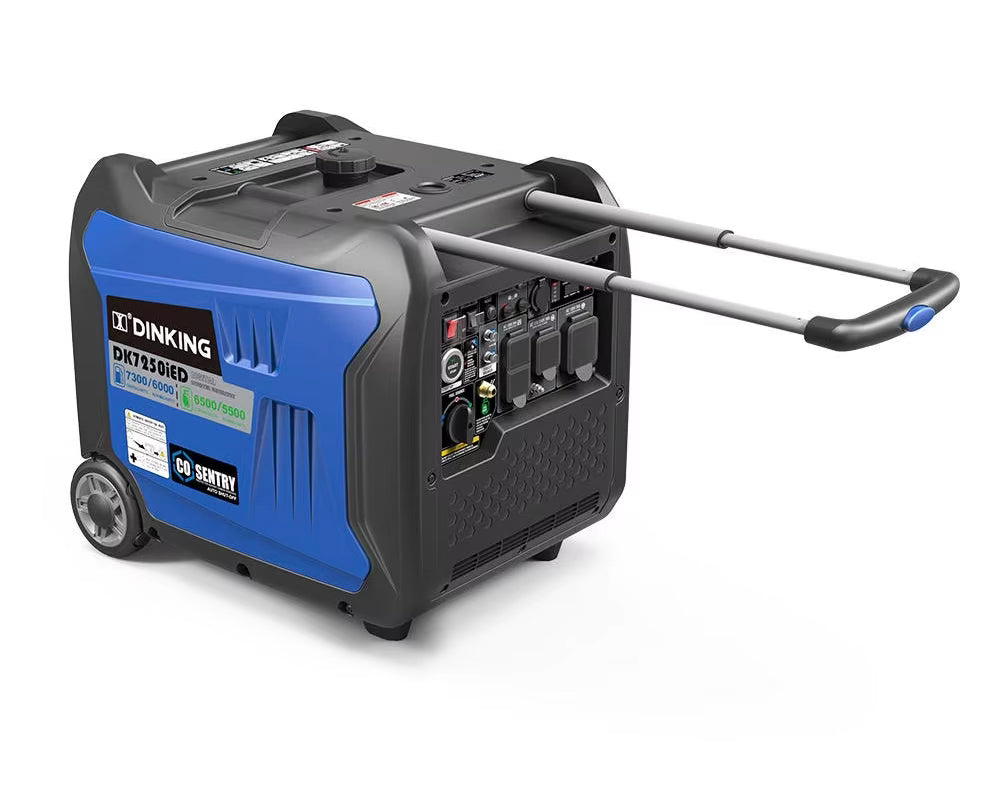 Dinking DK7250ied Dual Fuel Power Generatoren Großhandel, LPG Generatoren, Super Silent Portable Inverter Generatoren, 5500 Watt