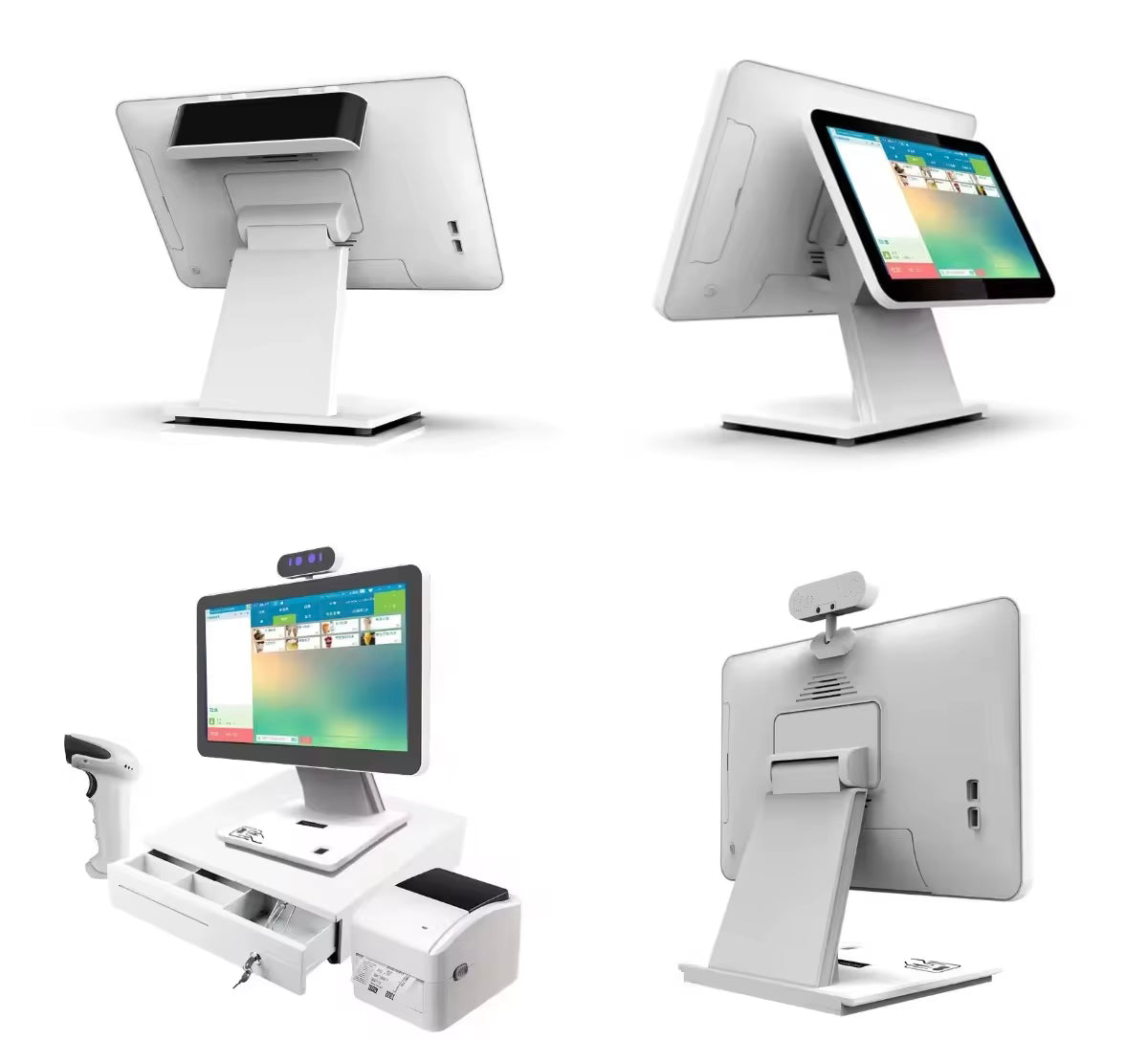 Android 11 All-in-One POS-System, Rechnungsdrucker für Restaurants und Einzelhandel, Touchscreen-Kassenterminal, Registrierkasse