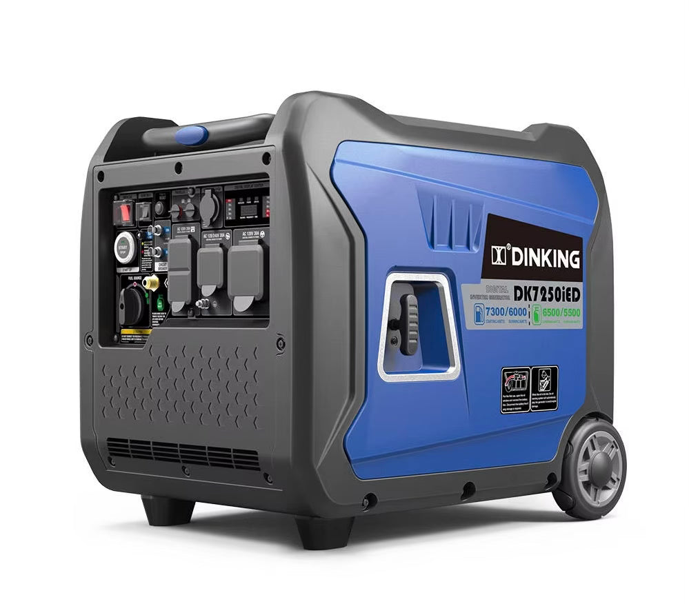 Dinking DK7250ied Dual Fuel Power Generatoren Großhandel, LPG Generatoren, Super Silent Portable Inverter Generatoren, 5500 Watt