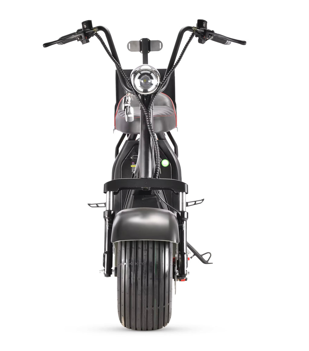 Citycoco Smart zusammenklappbarer Elektroroller 2000W mit GPS, wasserdicht, für Erwachsene - Golfwagen, Höchstgeschwindigkeit 50km/h
