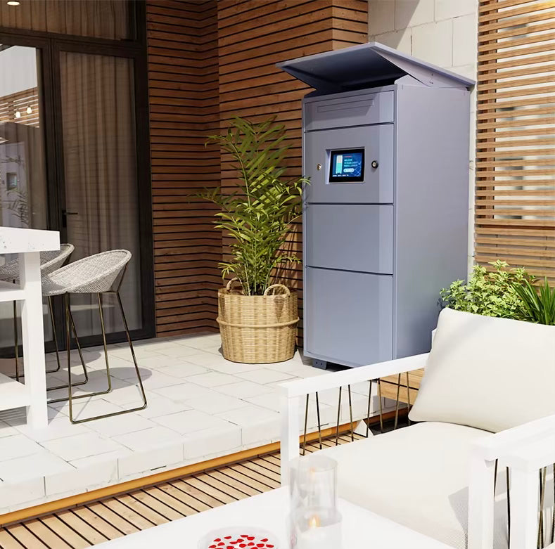 Großhandel Kiosk Solarpanel Wäschepaket Kurier Smart-Paketlager Schließfach Solaraufladung Paketfach Energiespar