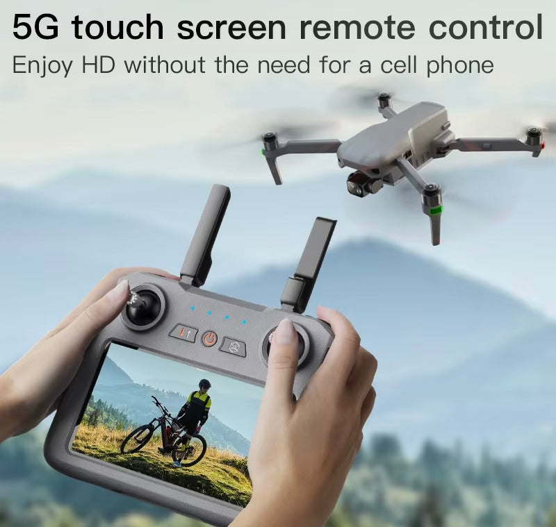 Drohne GPS SJY-019 mit 4K-Kamera, mechanischer 3-Achsen-Gondel, 360°-Hindernisvermeidung, 5G-WLAN FPV, professionelle UAV-Kartierungsdrohne