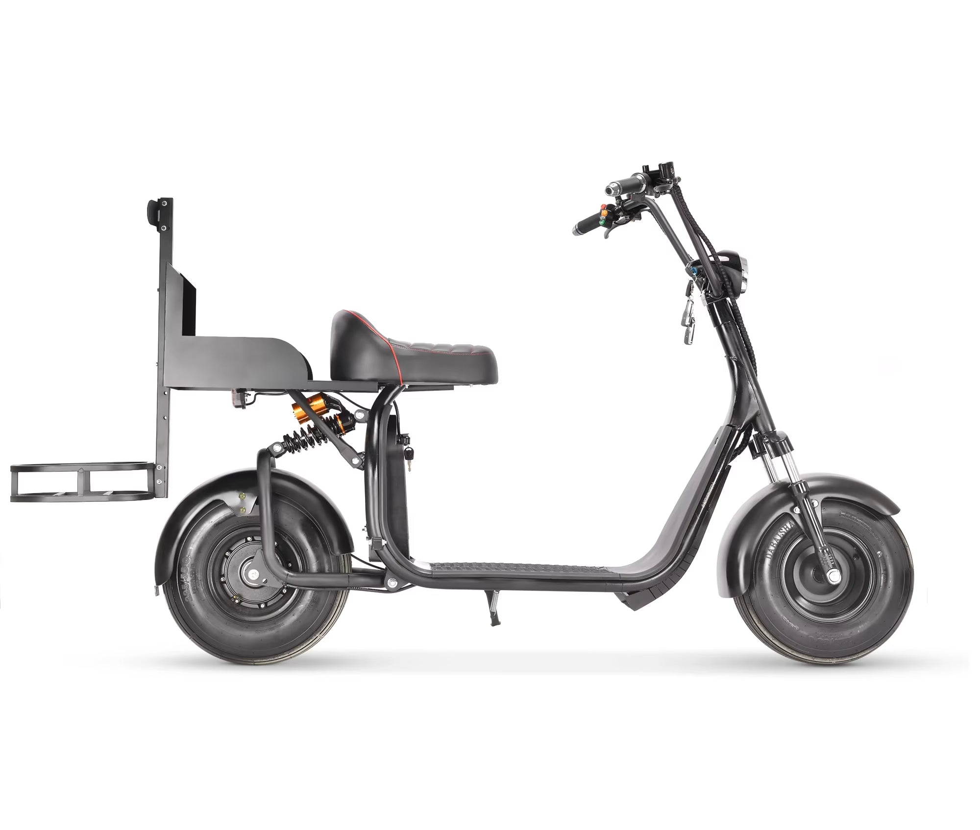 Citycoco Smart zusammenklappbarer Elektroroller 2000W mit GPS, wasserdicht, für Erwachsene - Golfwagen, Höchstgeschwindigkeit 50km/h
