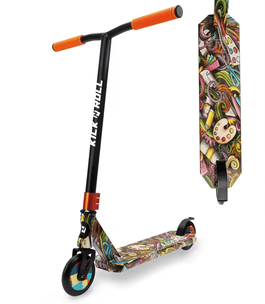 Stunt-Scooter – Stunt-Roller für Teenager und Erwachsene mit ABEC-9-Lagern und HIC-System
