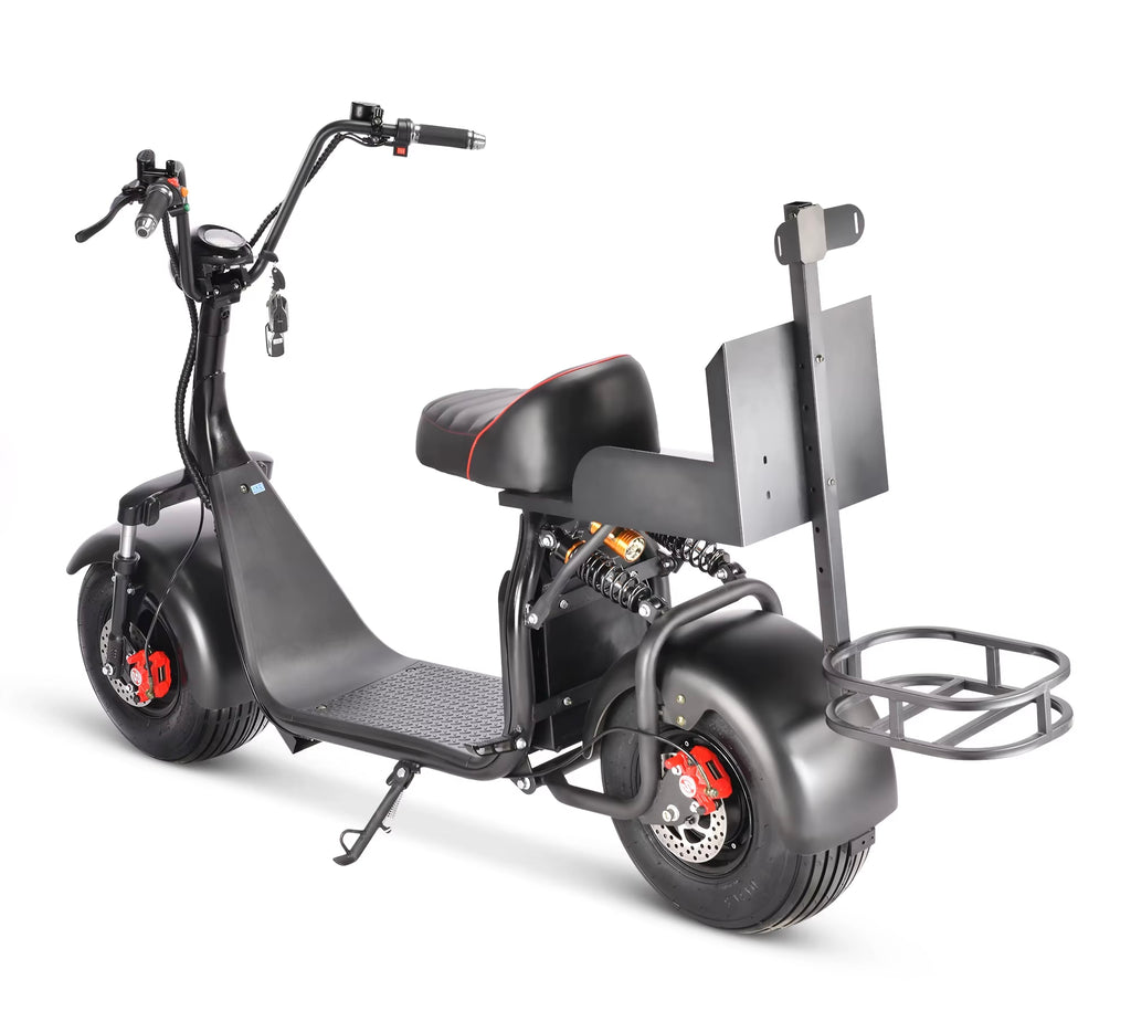 Citycoco Smart zusammenklappbarer Elektroroller 2000W mit GPS, wasserdicht, für Erwachsene - Golfwagen, Höchstgeschwindigkeit 50km/h