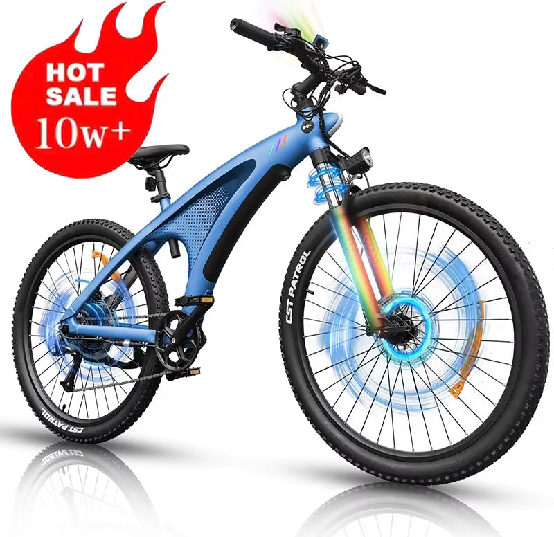 Großhandelspreis 48 V Lithiumbatterie Klappbares E-Bike 27,5 Zoll 100 km Reichweite Elektrofahrrad City E-Bike