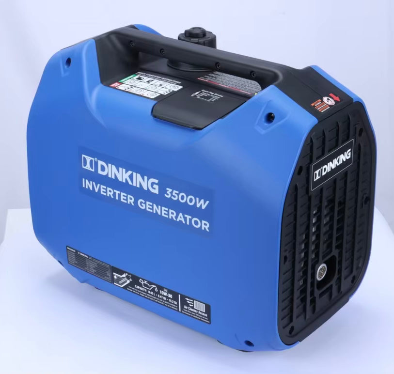 Dinking Fabrik direkt 3000W kleine leise tragbare Generatoren, 230V Inverter-Benzingenerator für Wohnmobil, zum Aufladen von Telefonen