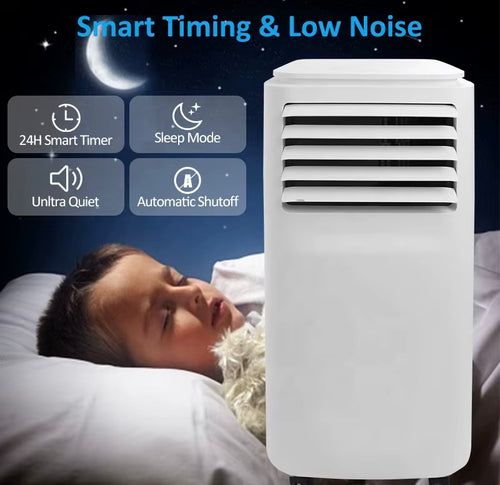 JJPRO GREENFLY 9000Btu R290 Mobile Klimaanlage für Zuhause, Büro, Schlafzimmer, Küche, 320m², tragbare Klimaanlage
