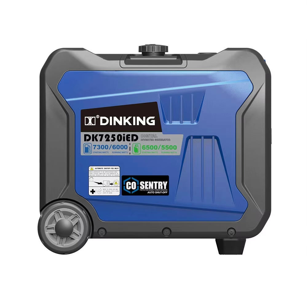 Dinking DK7250ied Dual Fuel Power Generatoren Großhandel, LPG Generatoren, Super Silent Portable Inverter Generatoren, 5500 Watt
