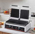 Professioneller Mini-Panini- und Sandwichgrill aus Edelstahl