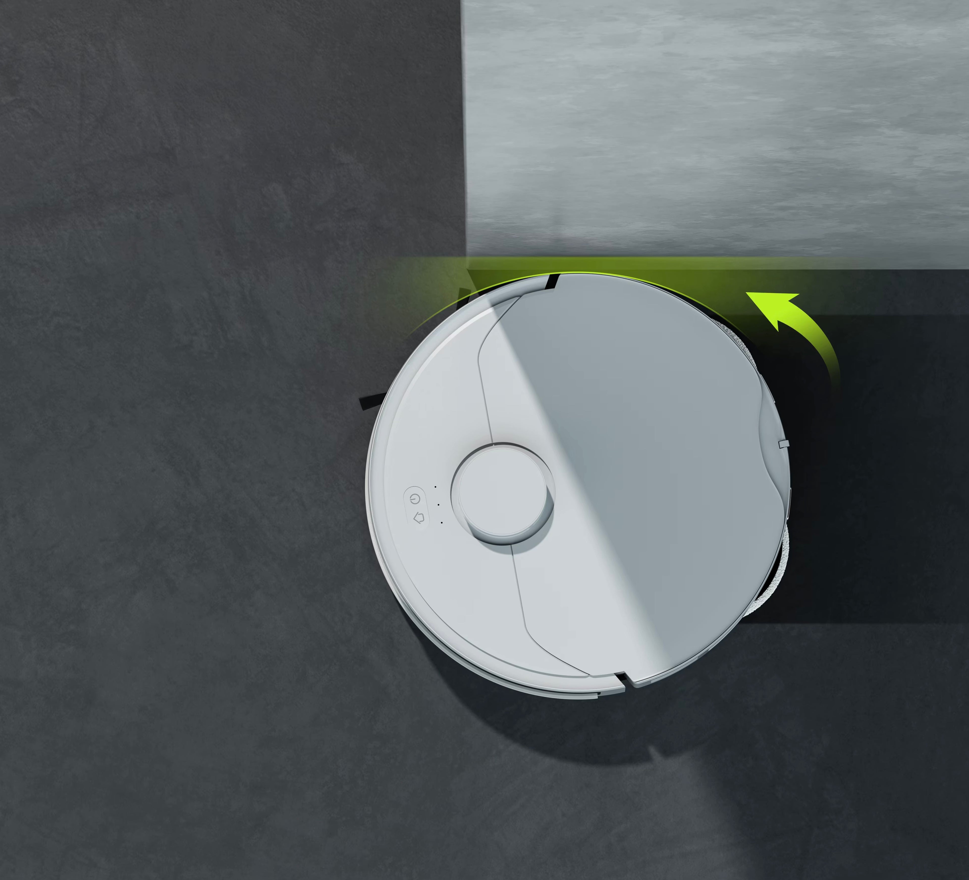 KOEN KNX20Pro Saug- und Wischroboter mit Auto-Entleerung, Lidar-Navigation, intelligente Kartierung, Staubsaugerroboter