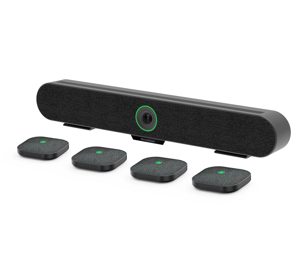 4K-Konferenzkamera mit Auto-Tracking für Live-Streaming mit integriertem Hi-Fi-Lautsprecher und 6 Mikrofonen OEM ODM USB TV PC