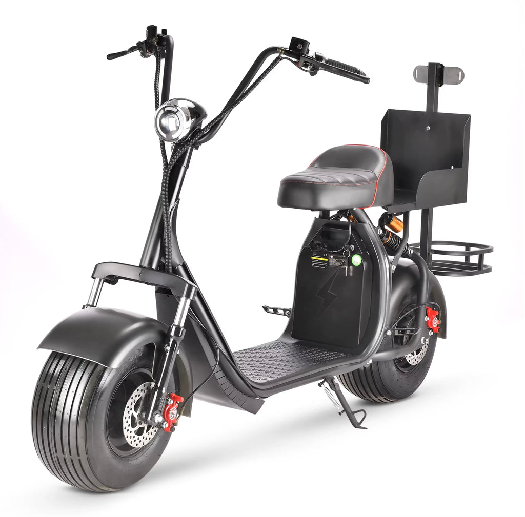 Citycoco Smart zusammenklappbarer Elektroroller 2000W mit GPS, wasserdicht, für Erwachsene - Golfwagen, Höchstgeschwindigkeit 50km/h