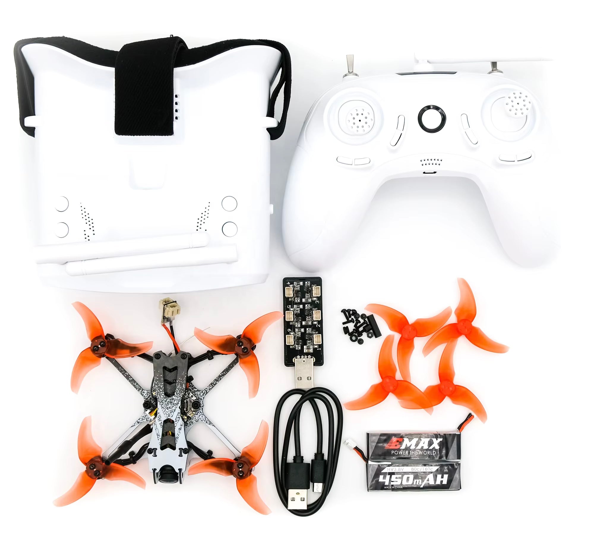 Offizieller EMAX Tinyhawk II 2 Freestyle 2,5 Zoll 115 mm TH1103-7000KV BNF RTF FPV Racing Drohne Kit Whoop Sports FPV Racer Drohne